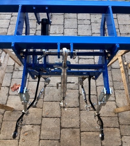 B1 3-point hitch without PTO drive